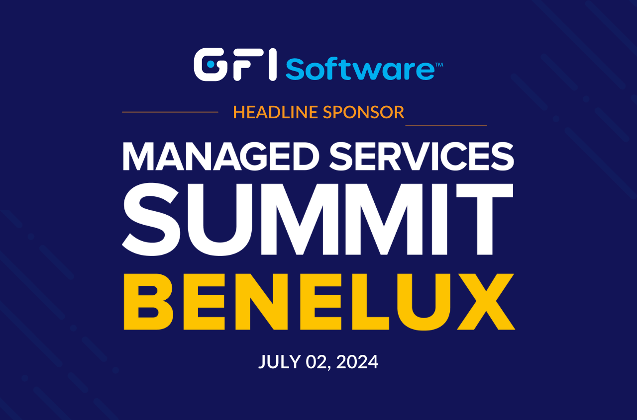 GFI Software announces its Headline Sponsorship of the Managed Services Summit Benelux in Amsterdam